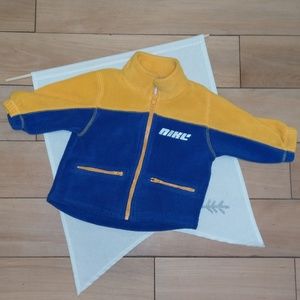 ***4/$15*** Vintage baby NIKE fleece zip up